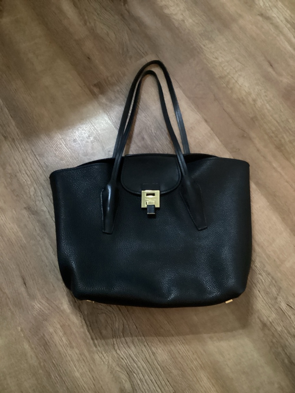 Michael Kors Collection Italy Blk Pebble  Lea.Tote Bag - excellent condition!